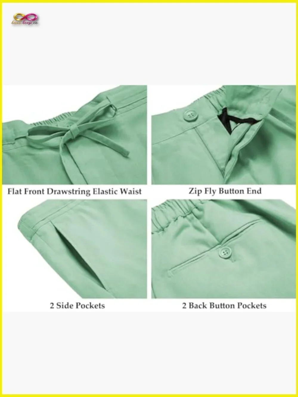 Linen Suit Set Regular Fit Lightweight Blazer Pants Casual Elegant